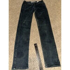 Levis Demi Curve Bootcut Jeans Women 3M Dark Wash Blue Denim  Stretch Vintage